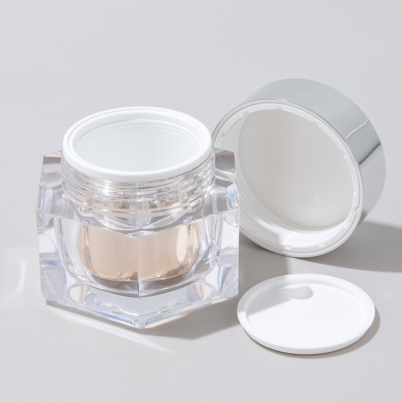 Acrylic Plastic Jar Manufacturer - OEM Wholesale 30-100ml Empty