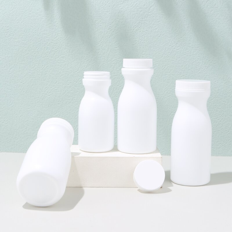 Pill Bottle Factory - OEM 180-300CC Empty Round Pet Plastic