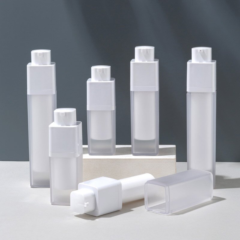 Square Airless Bottle Manufacturer - OEM New Design 15-50ml AS