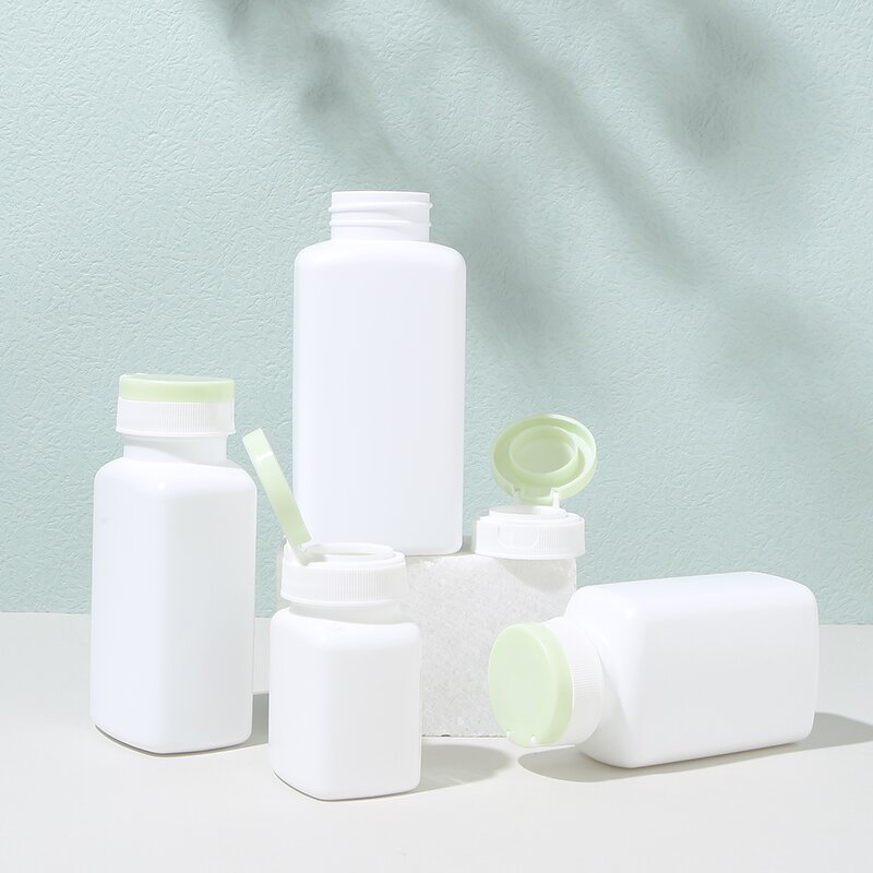 Capsule Supplement Bottle Factory - OEM 100-250ml Black Plastic