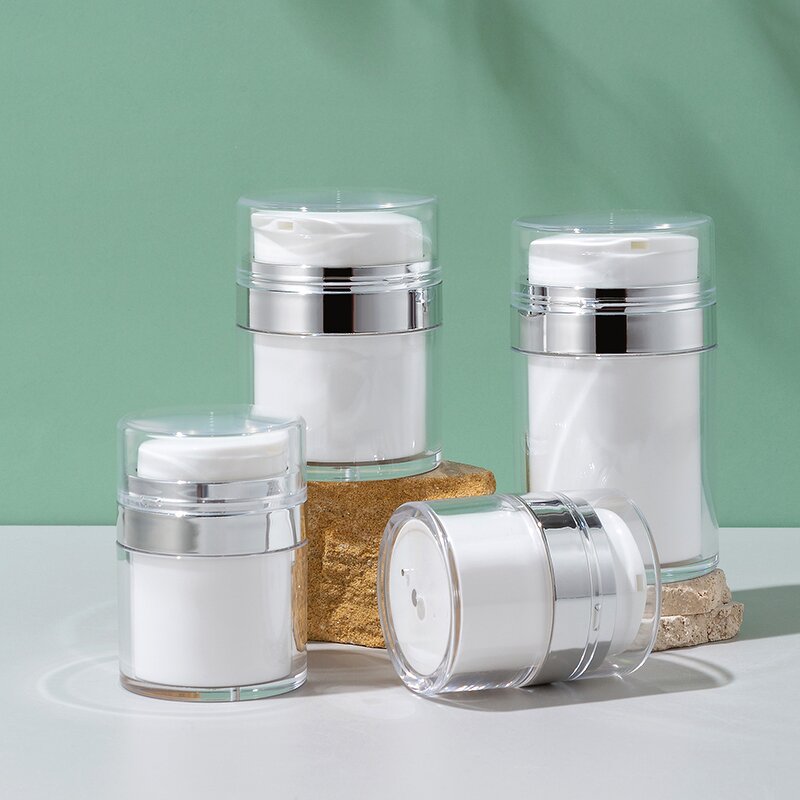 Double Wall Cream Jar Supplier - OEM Custom 30-50g Refillable