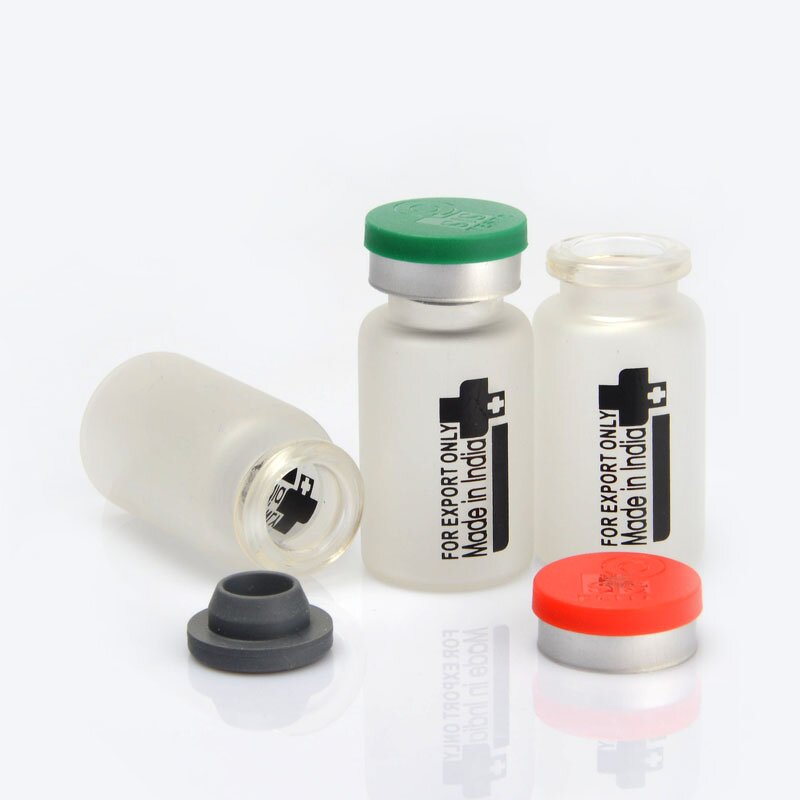 Clear Glass Vial Factory - OEM 5ml with Plastic-Aluminum Cap