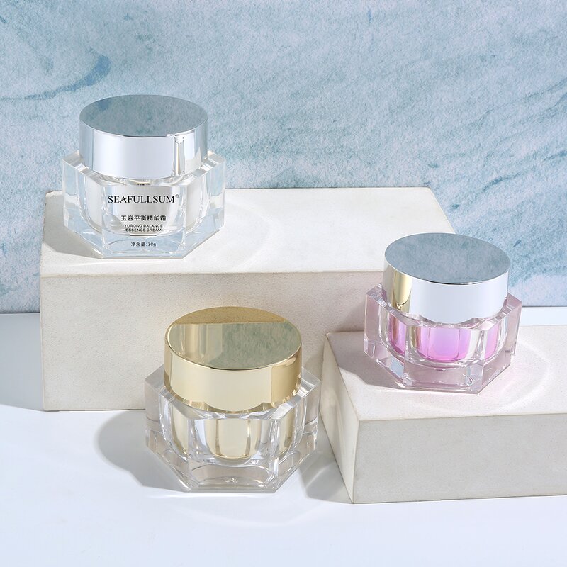 Double Wall Cream Jar Manufacturer - OEM Custom Printing 30-50g