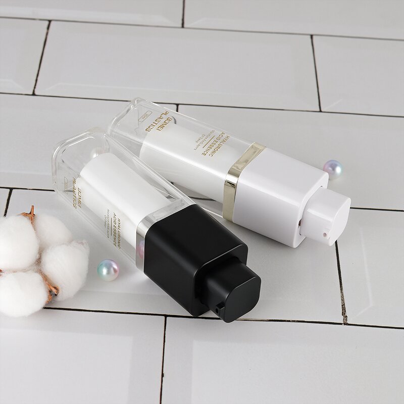 Acrylic Airless Bottle Manufacturer - OEM 10-120ml Cosmetics