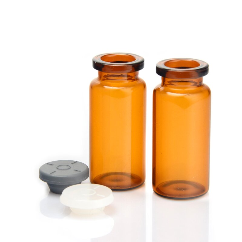 Brown Glass Vial Supplier - OEM 2-10ml Empty Screen Printing