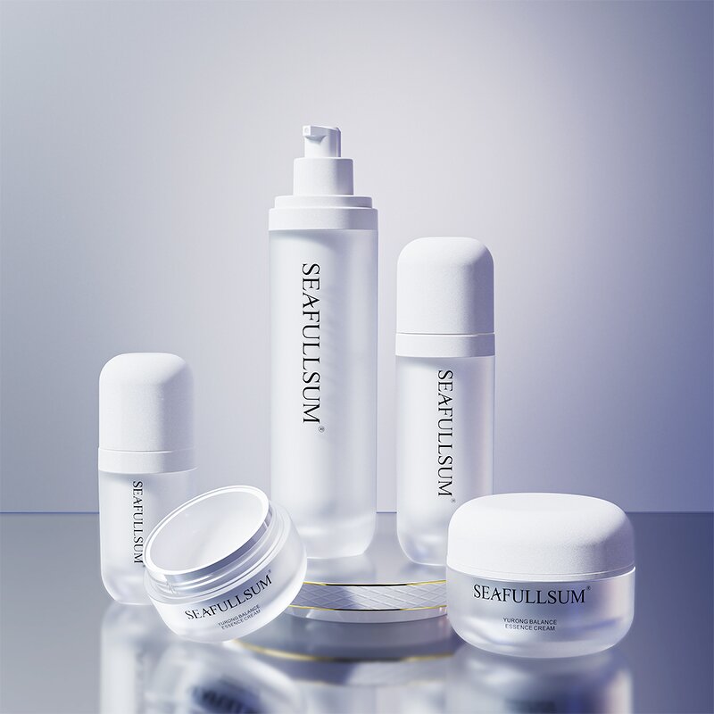 Empty Cosmetic Jar Factory - OEM Luxury 30-120ml Round Lotion