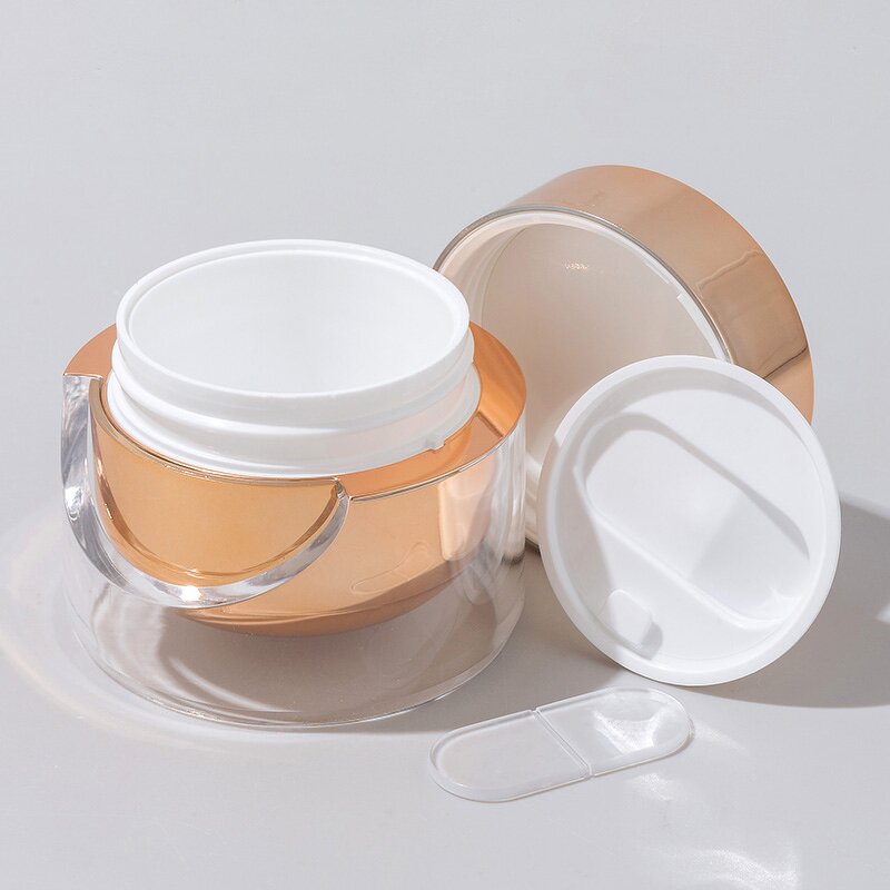 Frosted Cream Jar Supplier - OEM Custom Recycled 5-50g Acrylic