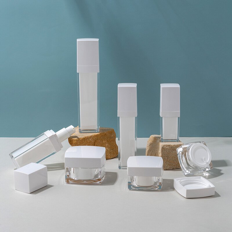 Rotating Airless Bottle Supplier - OEM Luxury 15-50ml Refillable