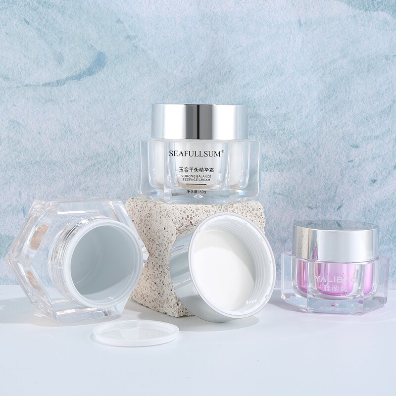 Wide Mouth Cream Jar Factory - OEM Custom 10-100g Acrylic