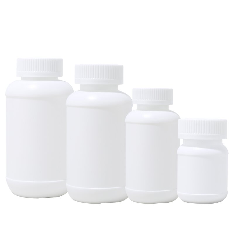 Vitamin Medicine Bottle Supplier - OEM 180-300CC White HDPE