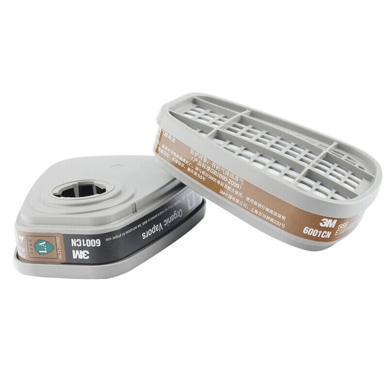 Dust Mask Filter Cartridge Factory - 3M 6001cn Half Mask Medium Pollution Gas