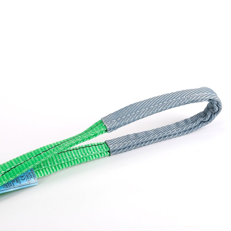 Polyester Lifting Chain Manufacturer - ASAKA 2Ton CE Certificate Green Webbing Sling