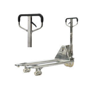 Stainless Steel Pallet Truck Manufacturer - 1M Sliver New for Warehouse Rack