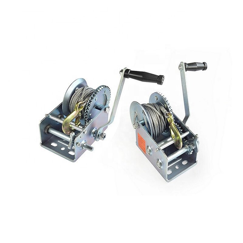 Micro Hand Winch Factory - Manufacture in China Best Price Automatic Brake 2000 Lbs