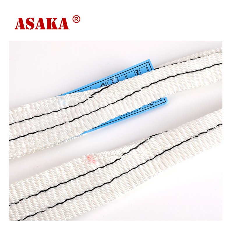 Webbing Lifting Sling Factory - Top Quality Heavy Duty Flat 2Ton 8 Meter CE