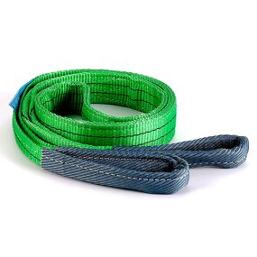 Polyester Lifting Chain Manufacturer - ASAKA 2Ton CE Certificate Green Webbing Sling