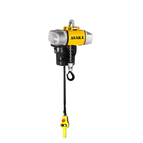 Mini Lifting Equipment Supplier - ASAKA 125KG Electric Chain Hoist for Construction