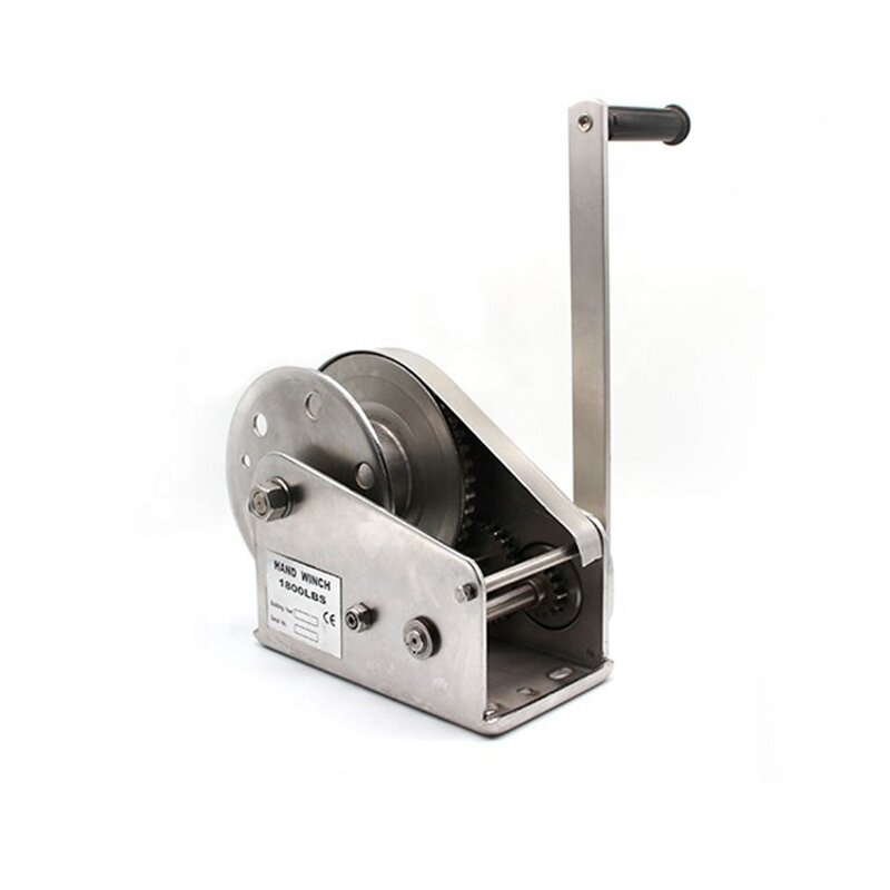 Heavy Duty Lifting Winch Supplier - Stainless Steel 1200-5000lbs 3 Ton with Cable
