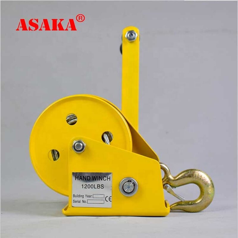 Manual Pulling Winch Supplier - Chinese Manufacturer 1200-2600lbs Brake Hand Winches