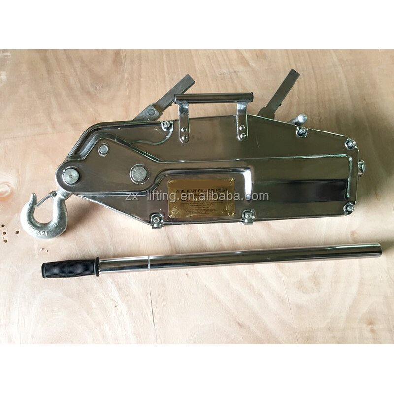 Aluminum Manual Winch Factory - Alloy Shell Portable Lift Puller Trifor