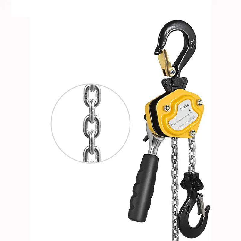 Chain Block Manual Pull Lift Supplier - Puller Winch Blocks 12 3 6 9 Ton Ratchet