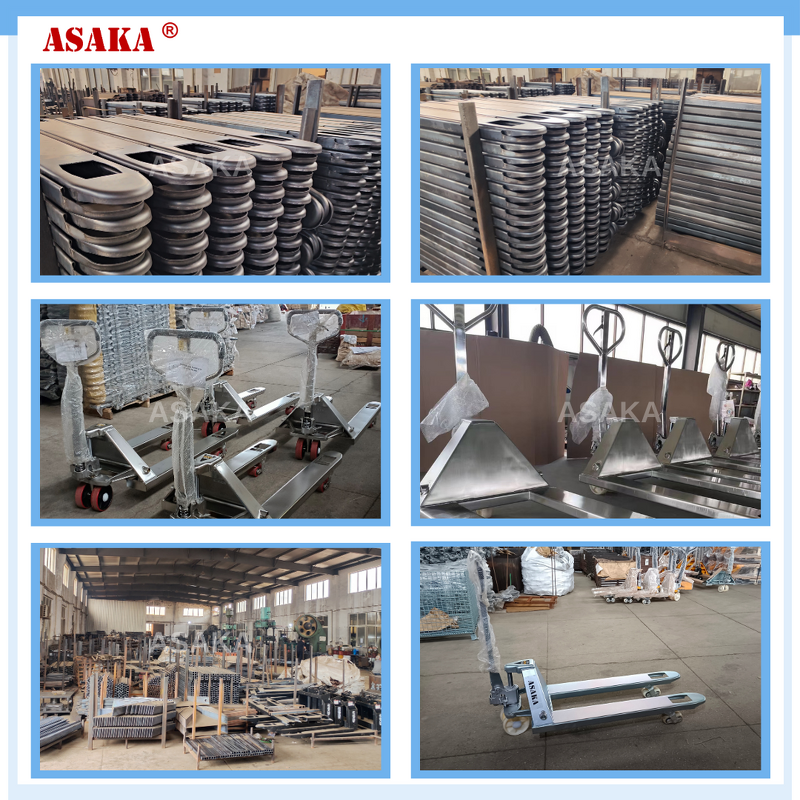 Stainless Steel Pallet Truck Factory - 2.5T High Quality Material Handling Equipment
