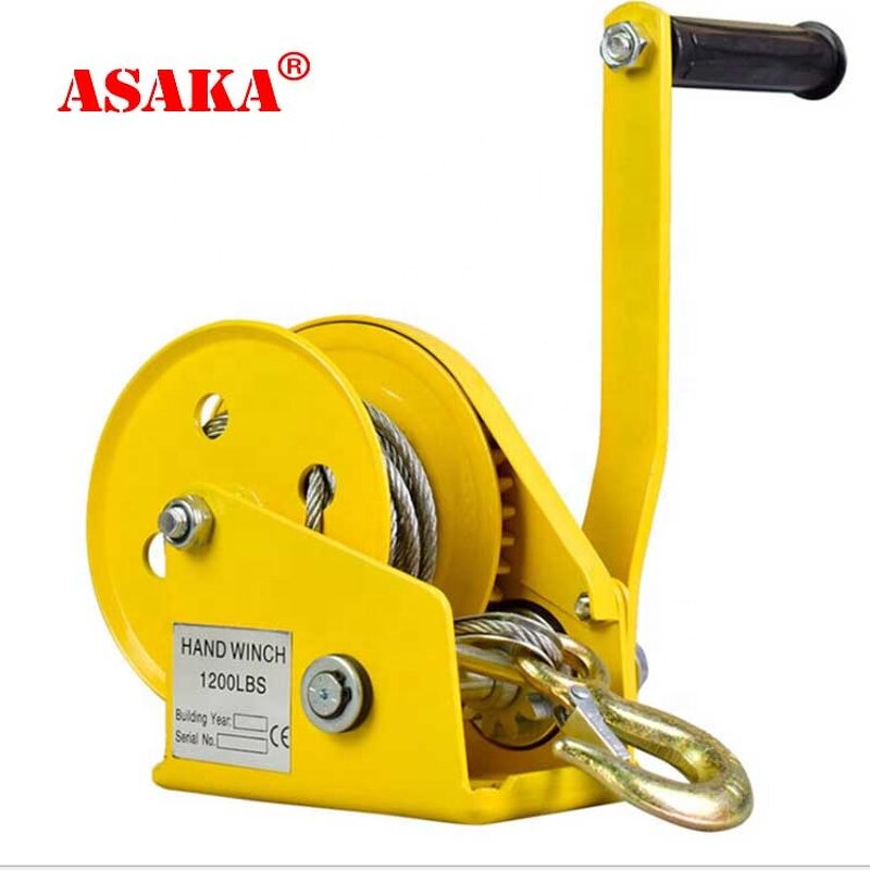 Standard Hand Winch Supplier - Chinese Manufacturer 3200Lbs Heavy Duty Portable