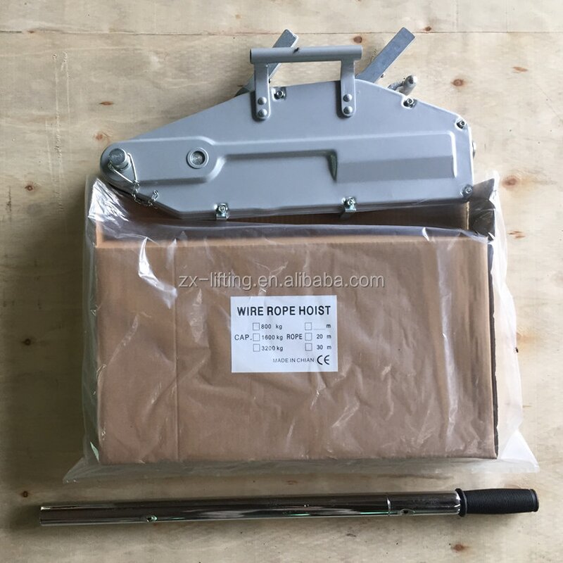 Portable Hand Winch Supplier - Iron Trifor Lift Puller for Boat