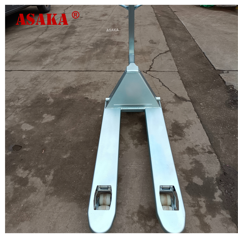 Manual Forklift Supplier - Construction Machinery Stainless Steel Pallet Truck Transpaleta