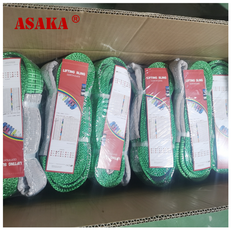 Webbing Sling for Philippines Factory - Duplex Polyester Becket Eye 2 Ton 6 Meter