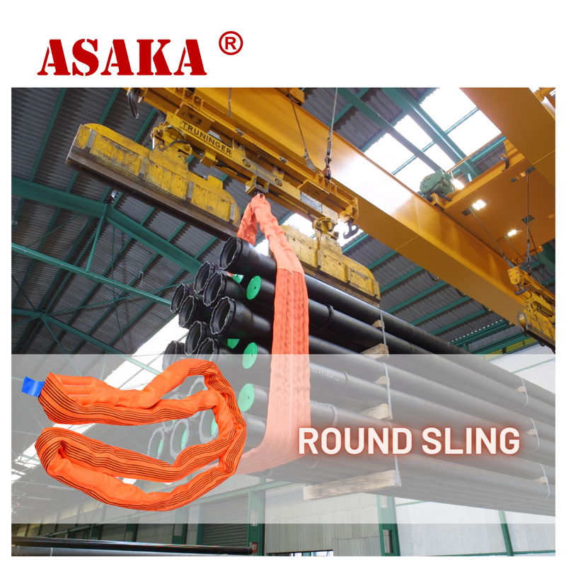 Pipe Lifting Clamp Factory - Heavy Duty 10Ton 4Meter Endless Round Slings
