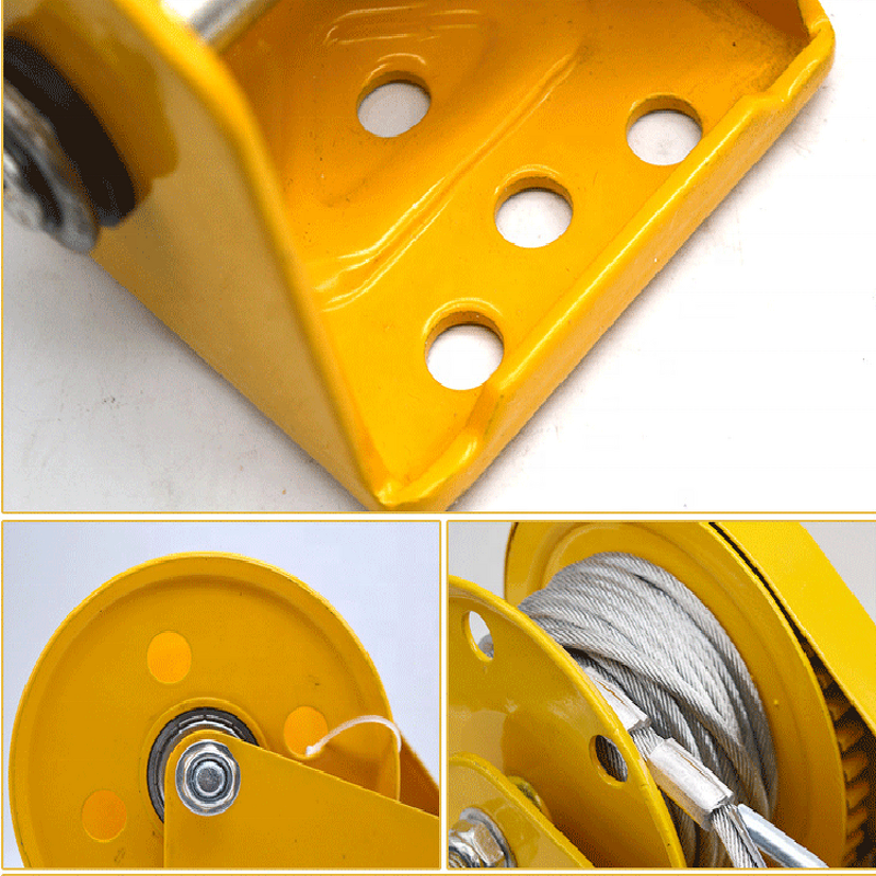 Manual Pulling Winch Supplier - Chinese Manufacturer 1200-2600lbs Brake Hand Winches