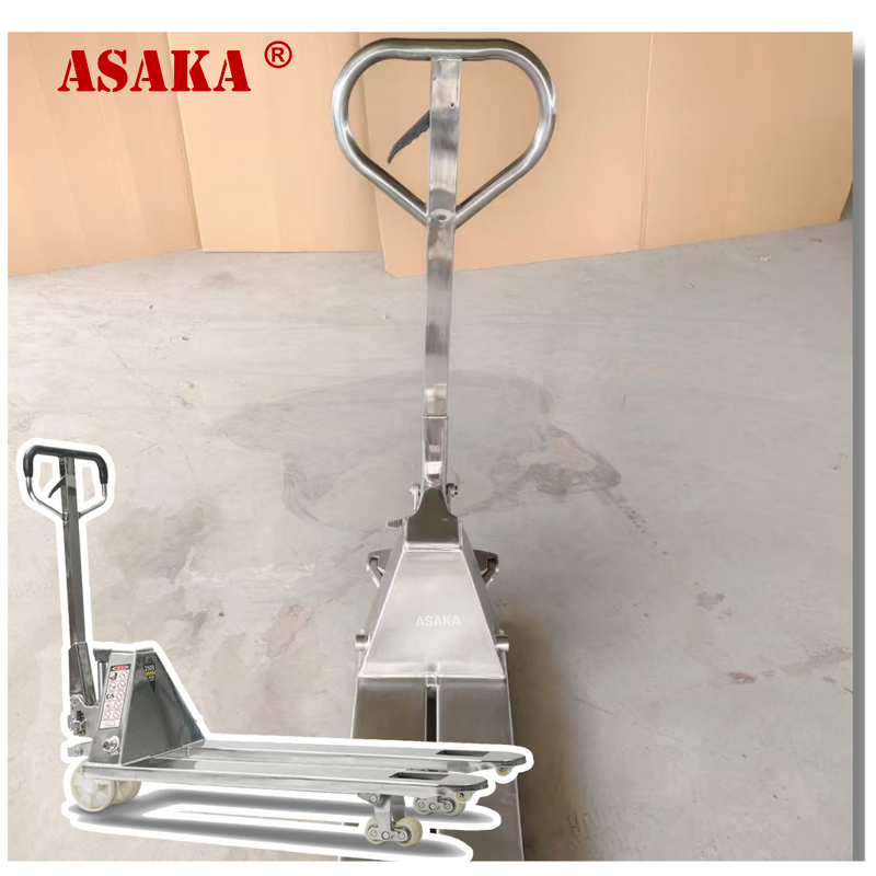 Stainless Steel Pallet Truck Factory - Transpaleta De Acero Inoxidable Manual Forklift