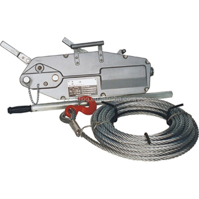 Portable Hand Winch Supplier - Iron Trifor Lift Puller for Boat