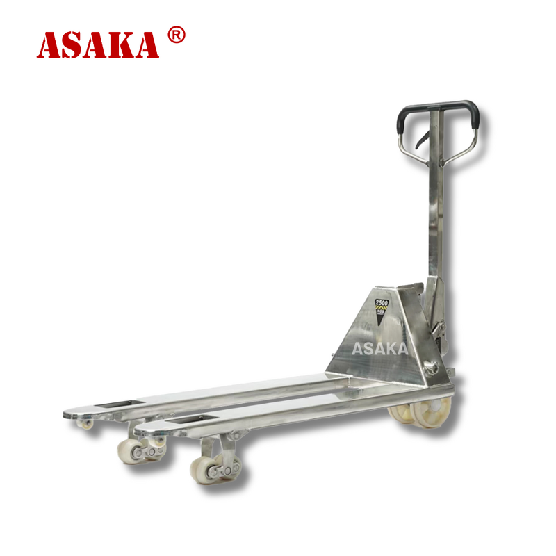 Stainless Steel Pallet Truck Manufacturer - 1M Sliver New for Warehouse Rack
