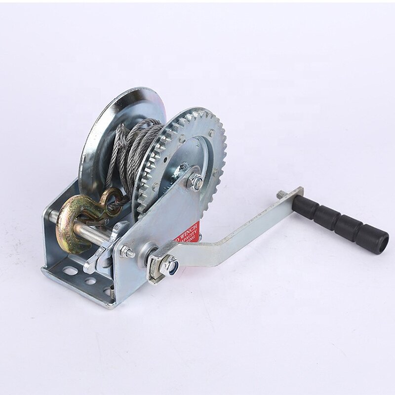 Micro Hand Winch Factory - Manufacture in China Best Price Automatic Brake 2000 Lbs