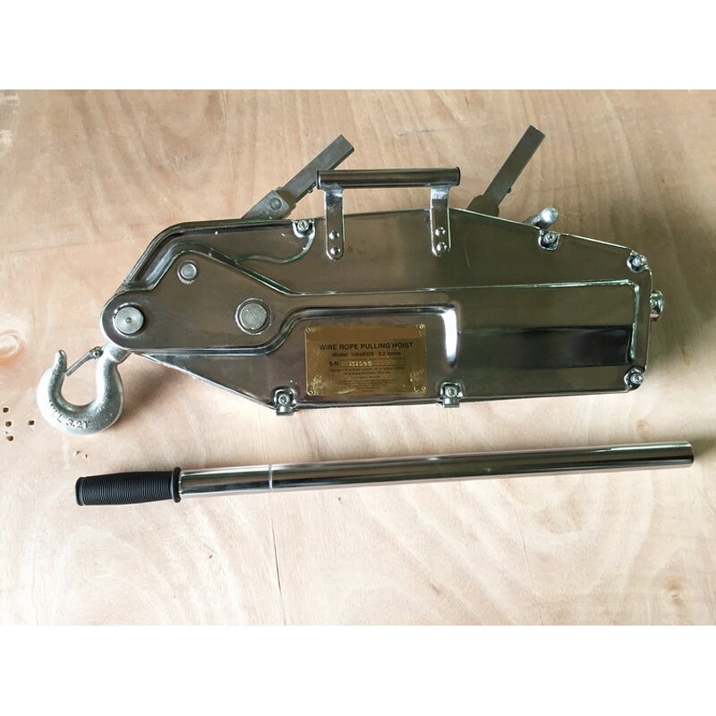 Portable Hand Winch Supplier - Iron Trifor Lift Puller for Boat