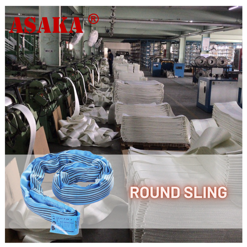 Round Lifting Sling Manufacturer - European Standard 8Ton 1Meter for Philippines