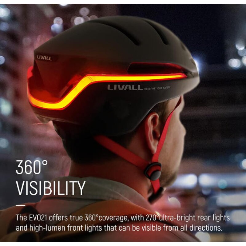 Smart Bicycle Helmet Factory - OEM EVO21 with Lights Turn Signals