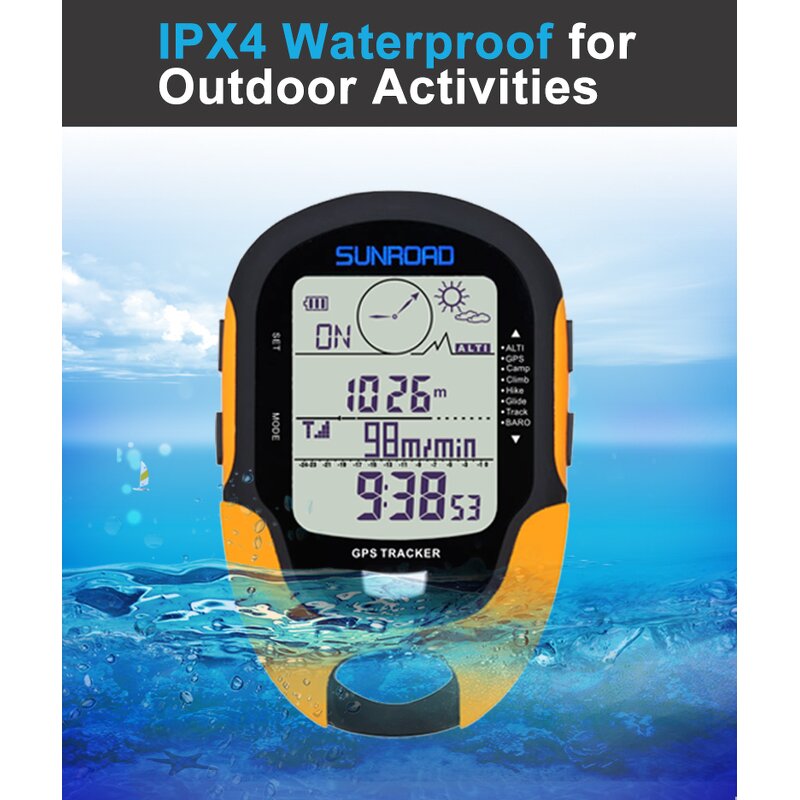 Outdoor Climbing Altimeter Supplier - OEM IPx4 Waterproof Speed