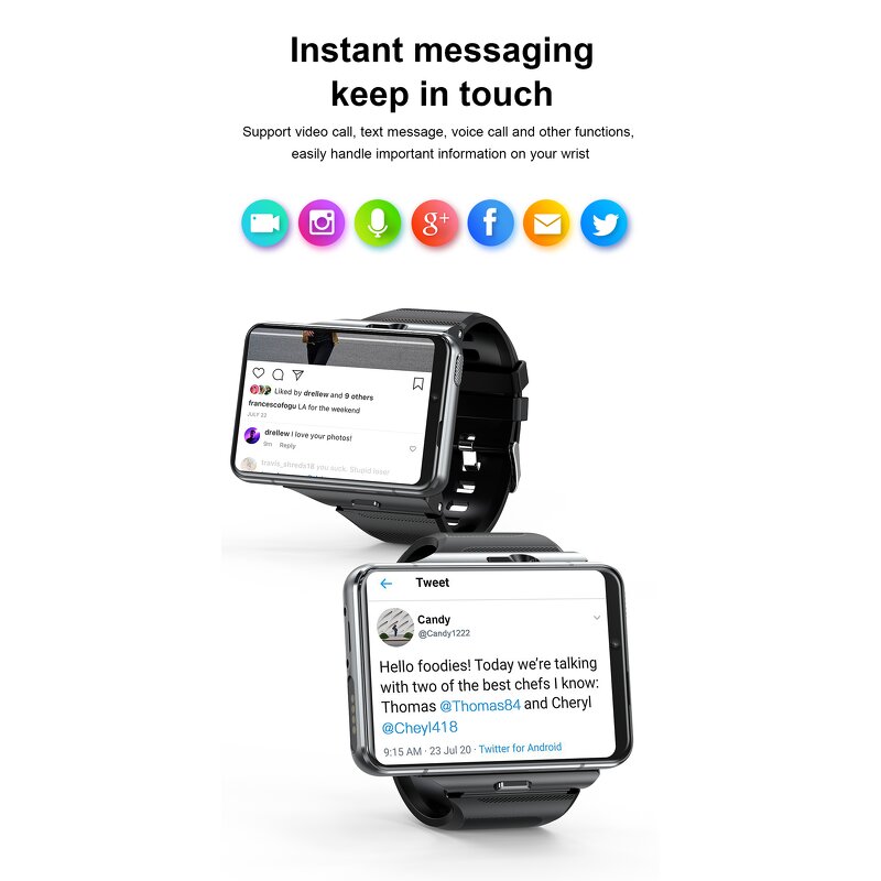 Android Gps Smart Watch Supplier - OEM 4g Sim Card Touch Screen