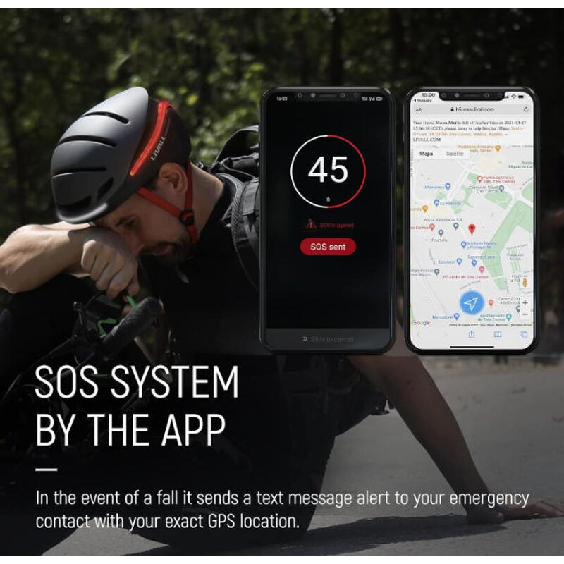 Smart Cycling Helmet Manufacturer - OEM EVO21 with SOS Alert