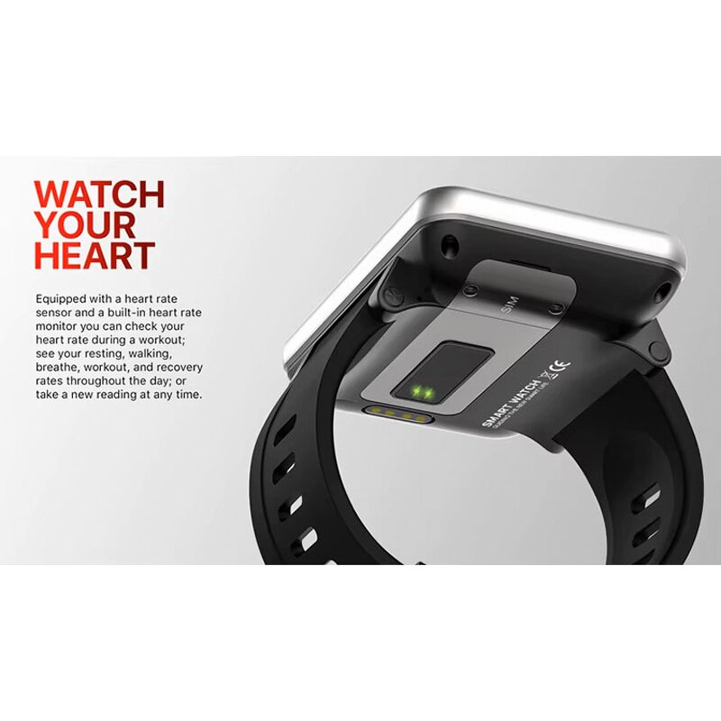 Heart Rate Monitor Watch Manufacturer - OEM 2.86 Inch IPS DM100