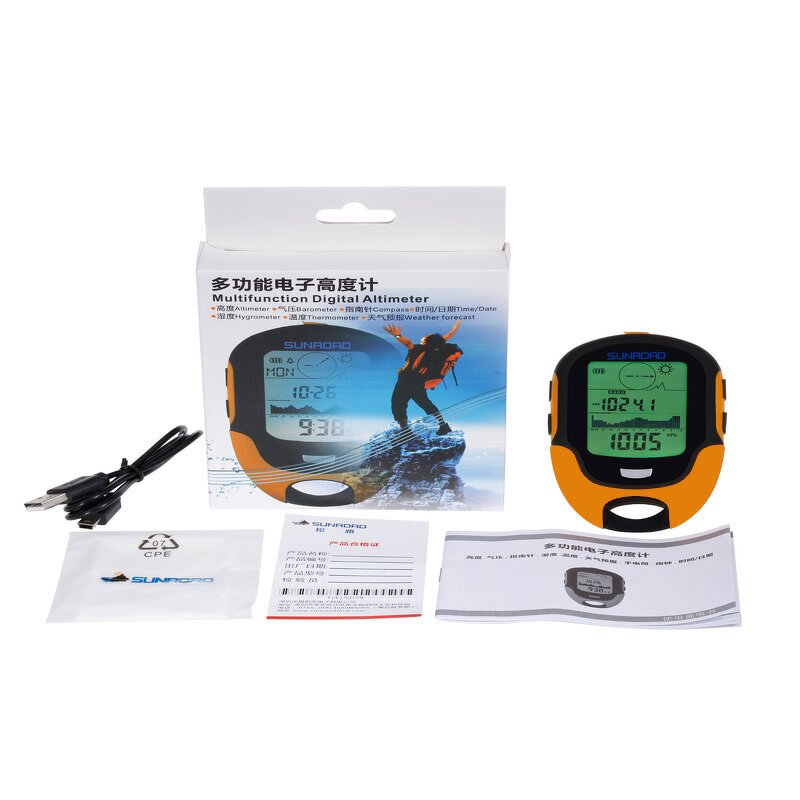 GPS Beidou Watch Factory - OEM Barometric Trend Altimeter Watch
