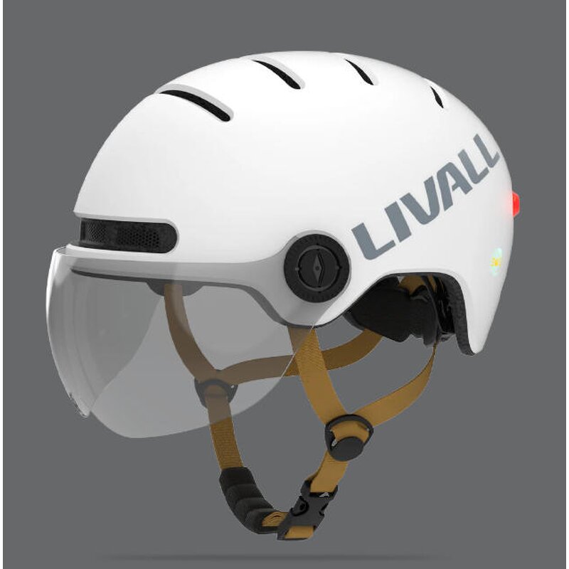 Smart Bike Helmet Supplier - OEM L23 with LED Lights Visor