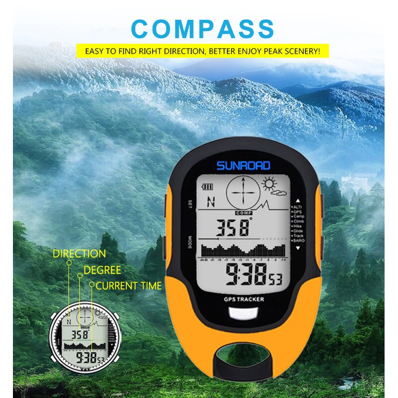 Outdoor Climbing Altimeter Supplier - OEM IPx4 Waterproof Speed
