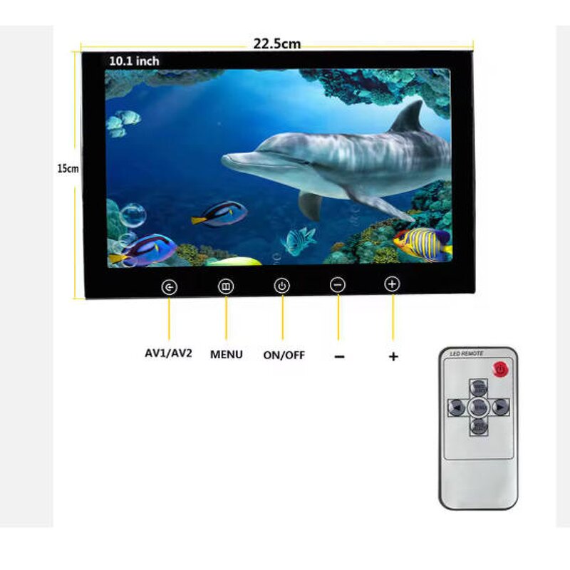 Waterproof Fishing Camera Supplier - OEM 10 Inch IP68 TFT Monitor