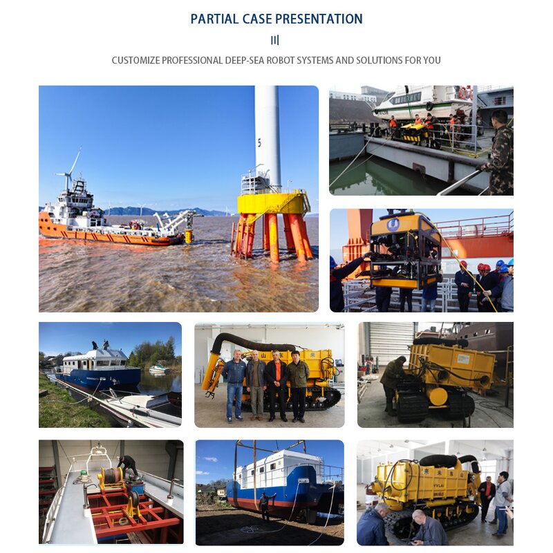 Pipeline Inspection Rov Supplier - OEM VP06 Dam Pier Testing