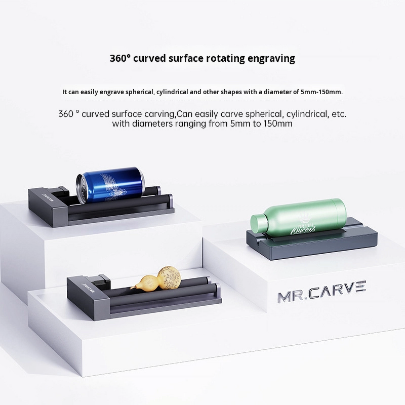 Fiber Laser Engraving Machine Supplier - A7Mini/A6Pro/M1/M4/S4 Rotary Axis HanJiang Upgrade