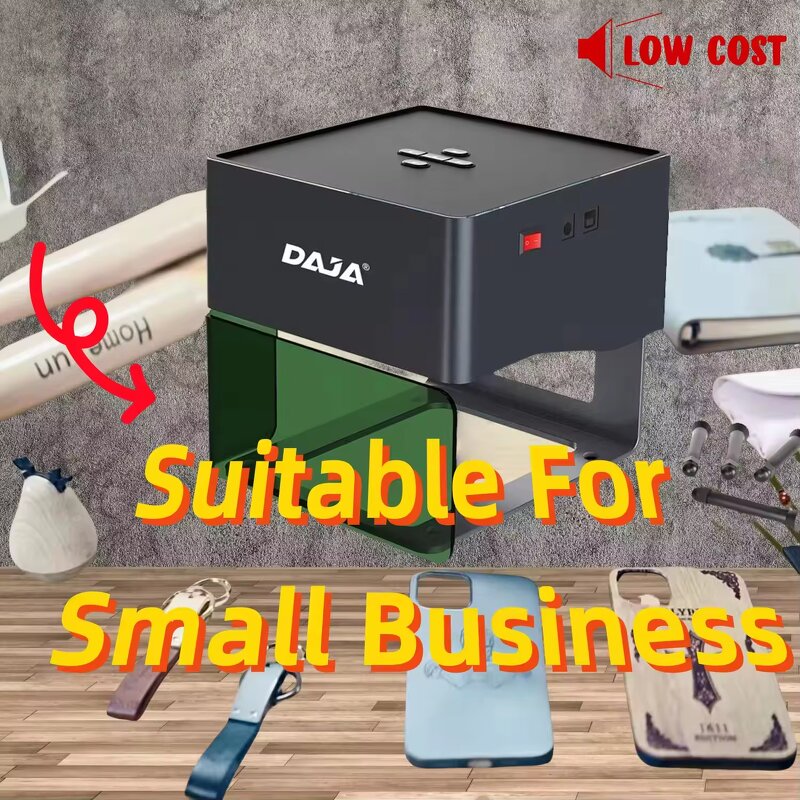 Home-Use Laser Engraver Factory - DAJA DJ6 3W Mini Logo Printer Portable Wood Cutter